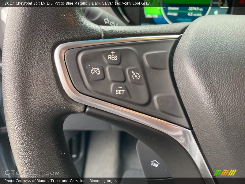 Arctic Blue Metallic / Dark Galvanized/­Sky Cool Gray 2017 Chevrolet Bolt EV LT