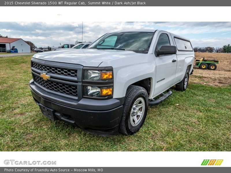 Summit White / Dark Ash/Jet Black 2015 Chevrolet Silverado 1500 WT Regular Cab