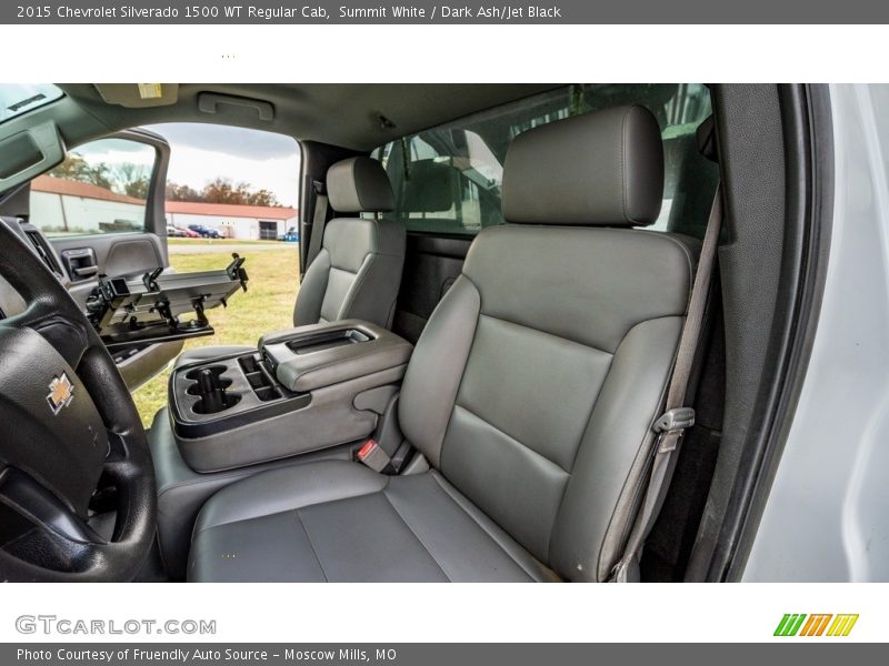 Summit White / Dark Ash/Jet Black 2015 Chevrolet Silverado 1500 WT Regular Cab