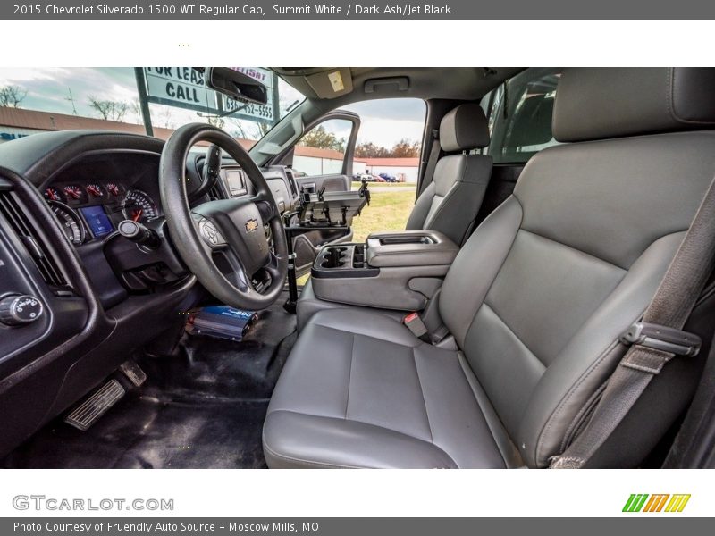 Summit White / Dark Ash/Jet Black 2015 Chevrolet Silverado 1500 WT Regular Cab