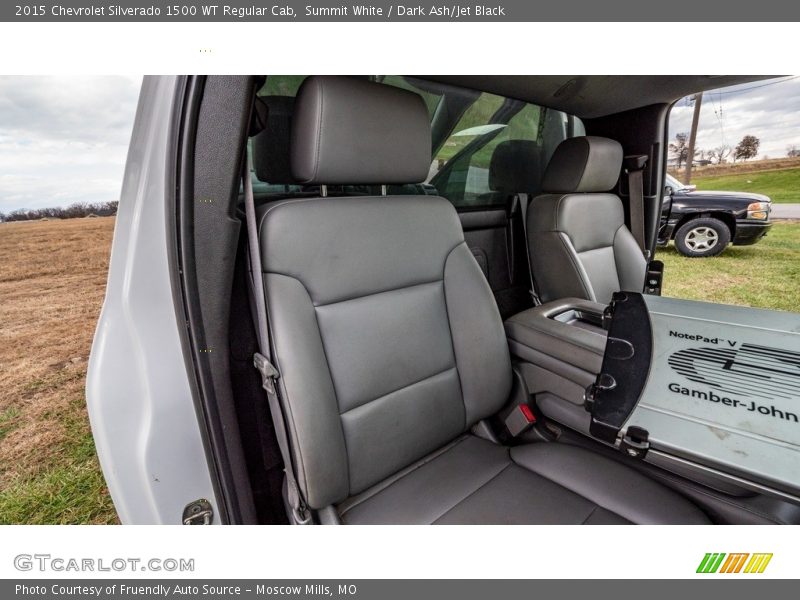 Summit White / Dark Ash/Jet Black 2015 Chevrolet Silverado 1500 WT Regular Cab