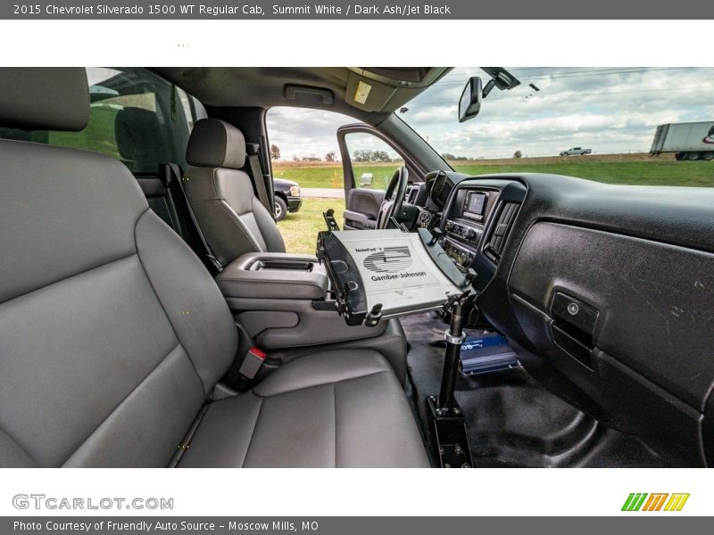 Summit White / Dark Ash/Jet Black 2015 Chevrolet Silverado 1500 WT Regular Cab