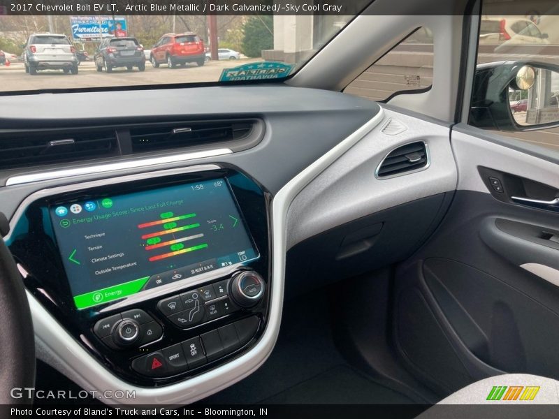 Arctic Blue Metallic / Dark Galvanized/­Sky Cool Gray 2017 Chevrolet Bolt EV LT