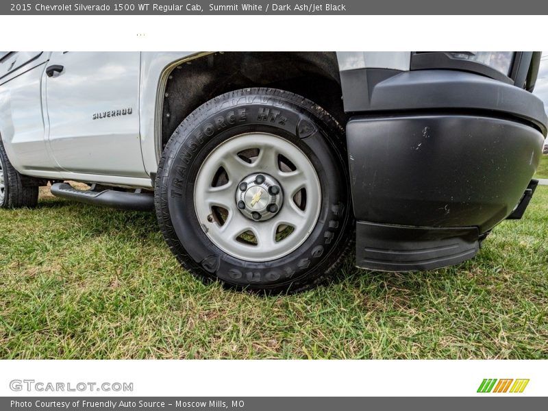 Summit White / Dark Ash/Jet Black 2015 Chevrolet Silverado 1500 WT Regular Cab