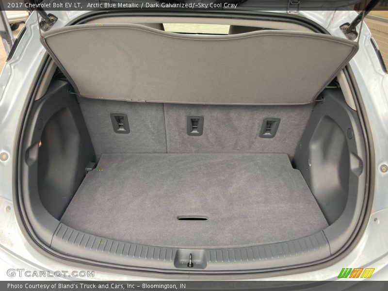 Arctic Blue Metallic / Dark Galvanized/­Sky Cool Gray 2017 Chevrolet Bolt EV LT