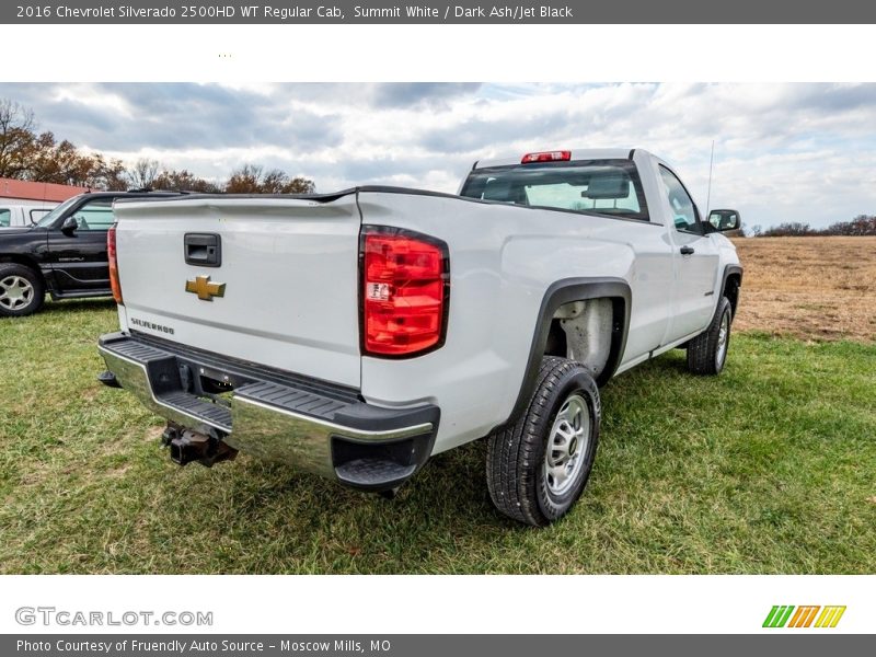 Summit White / Dark Ash/Jet Black 2016 Chevrolet Silverado 2500HD WT Regular Cab