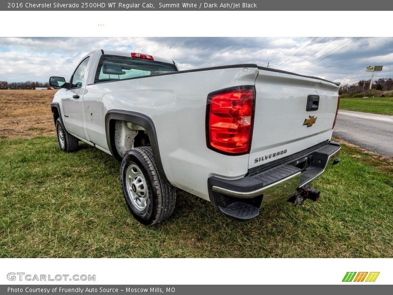 Summit White / Dark Ash/Jet Black 2016 Chevrolet Silverado 2500HD WT Regular Cab