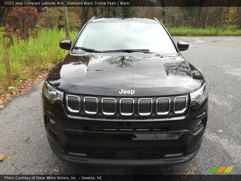 Diamond Black Crystal Pearl / Black 2022 Jeep Compass Latitude 4x4
