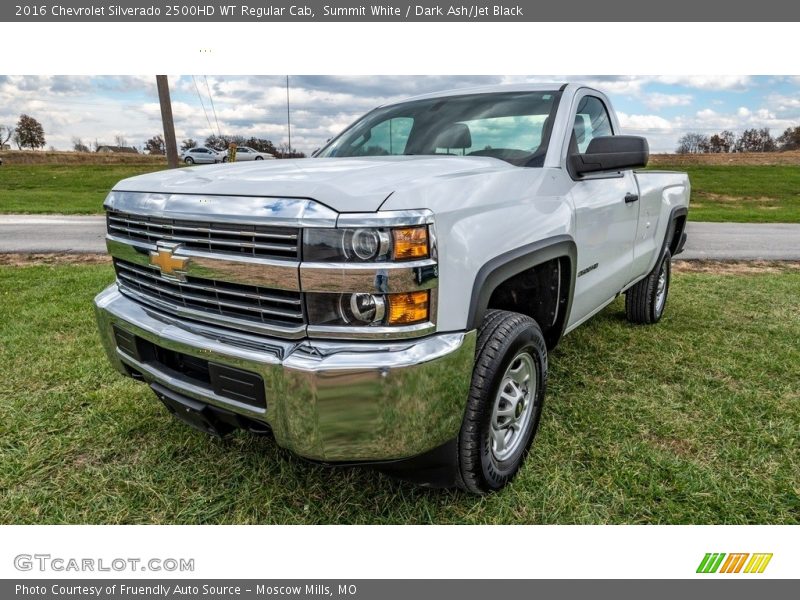 Front 3/4 View of 2016 Silverado 2500HD WT Regular Cab