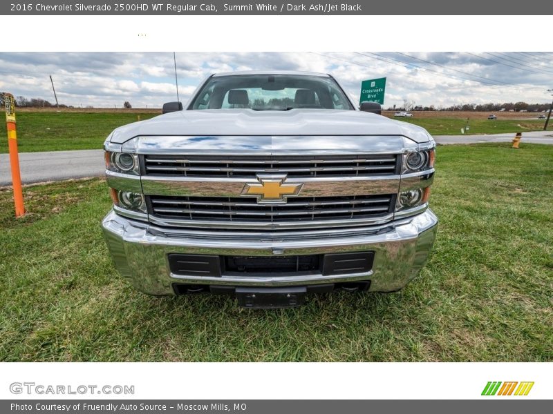 Summit White / Dark Ash/Jet Black 2016 Chevrolet Silverado 2500HD WT Regular Cab