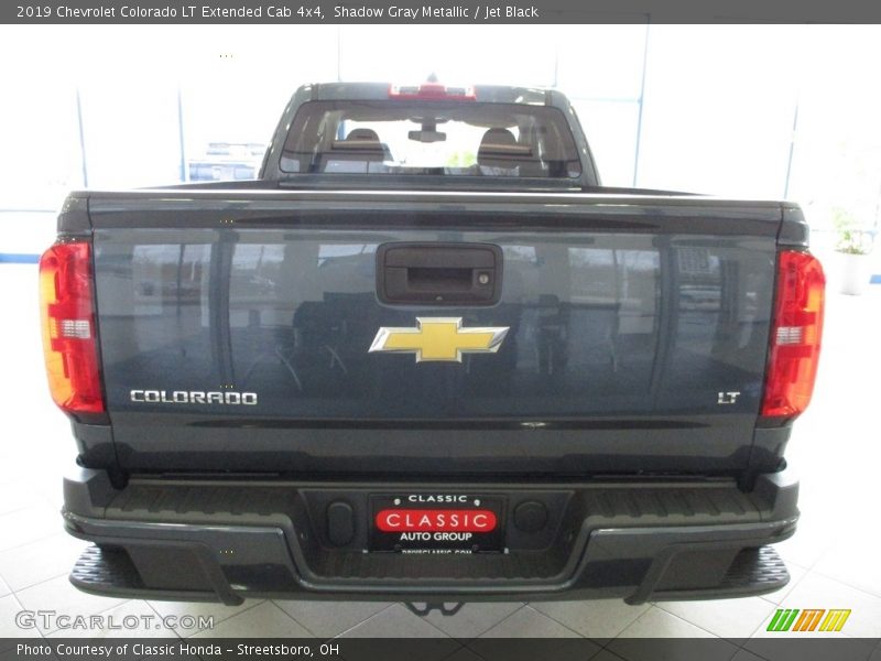 Shadow Gray Metallic / Jet Black 2019 Chevrolet Colorado LT Extended Cab 4x4