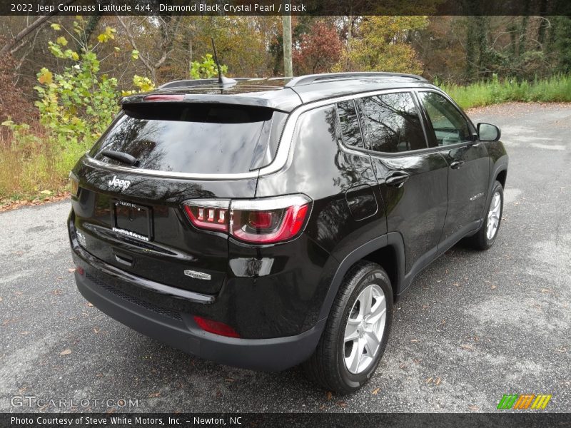 Diamond Black Crystal Pearl / Black 2022 Jeep Compass Latitude 4x4