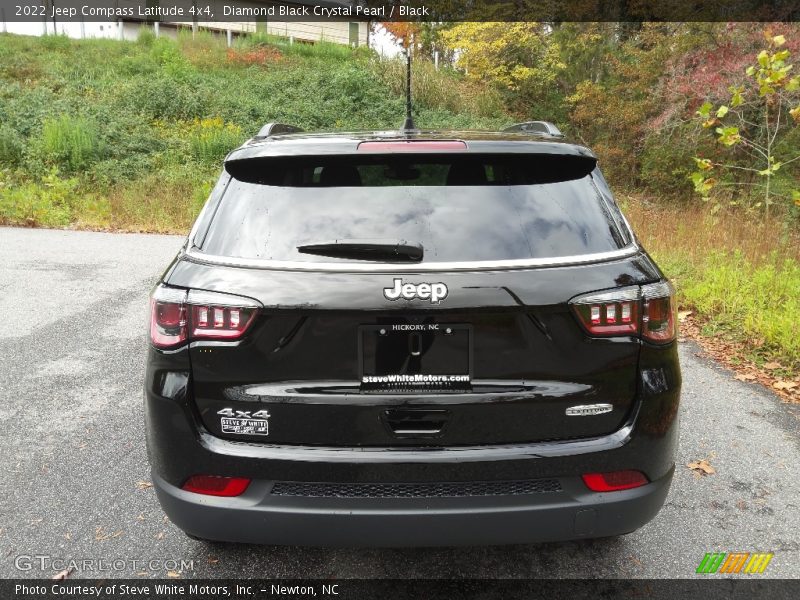 Diamond Black Crystal Pearl / Black 2022 Jeep Compass Latitude 4x4