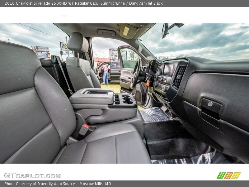 Front Seat of 2016 Silverado 2500HD WT Regular Cab