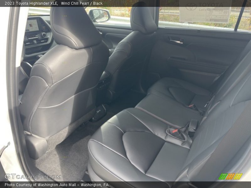 Rear Seat of 2023 Highlander XLE