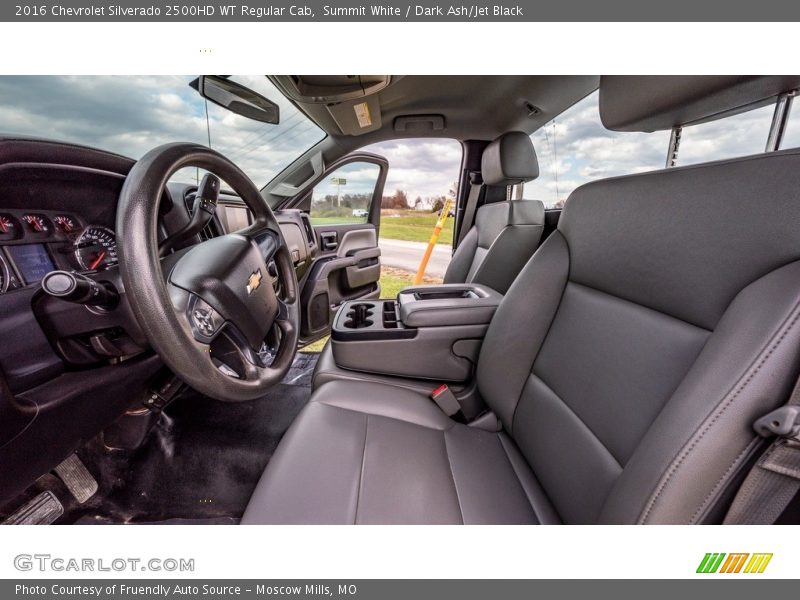 Front Seat of 2016 Silverado 2500HD WT Regular Cab