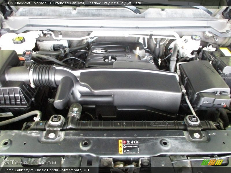 Shadow Gray Metallic / Jet Black 2019 Chevrolet Colorado LT Extended Cab 4x4