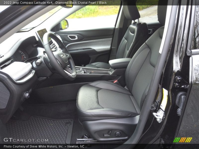 Diamond Black Crystal Pearl / Black 2022 Jeep Compass Latitude 4x4