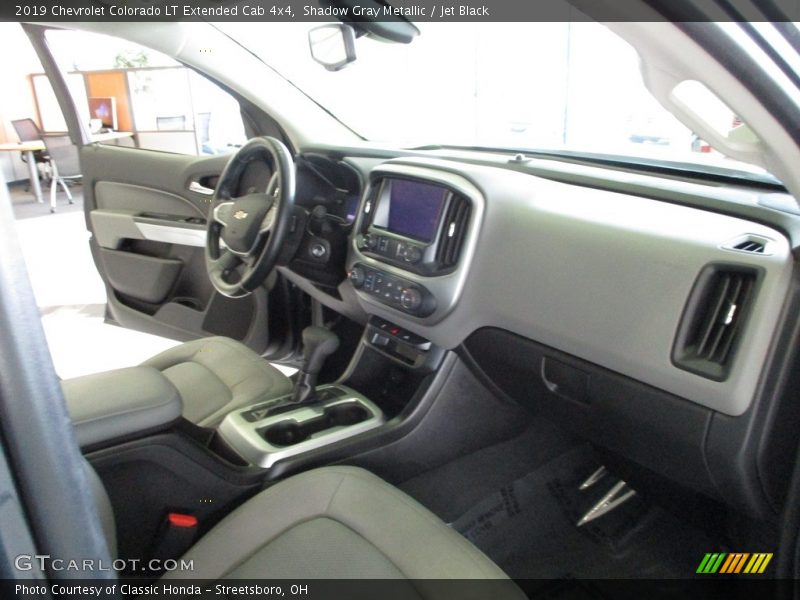 Shadow Gray Metallic / Jet Black 2019 Chevrolet Colorado LT Extended Cab 4x4