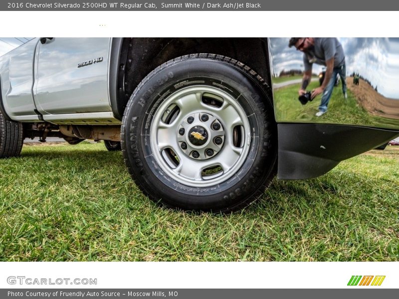 Summit White / Dark Ash/Jet Black 2016 Chevrolet Silverado 2500HD WT Regular Cab