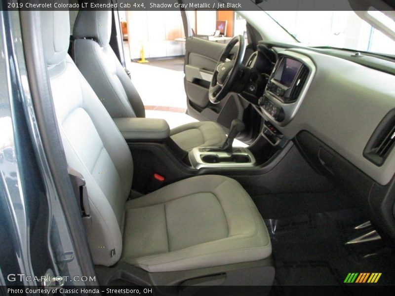 Shadow Gray Metallic / Jet Black 2019 Chevrolet Colorado LT Extended Cab 4x4
