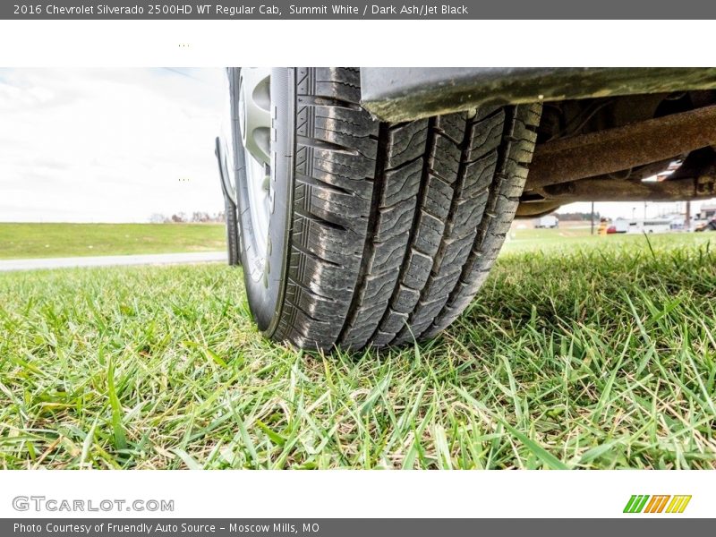 Summit White / Dark Ash/Jet Black 2016 Chevrolet Silverado 2500HD WT Regular Cab