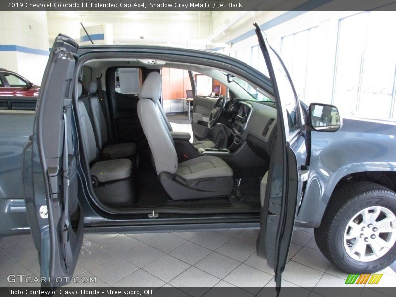 Shadow Gray Metallic / Jet Black 2019 Chevrolet Colorado LT Extended Cab 4x4