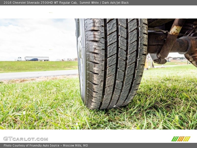 Summit White / Dark Ash/Jet Black 2016 Chevrolet Silverado 2500HD WT Regular Cab
