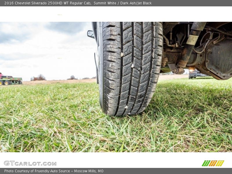 Summit White / Dark Ash/Jet Black 2016 Chevrolet Silverado 2500HD WT Regular Cab