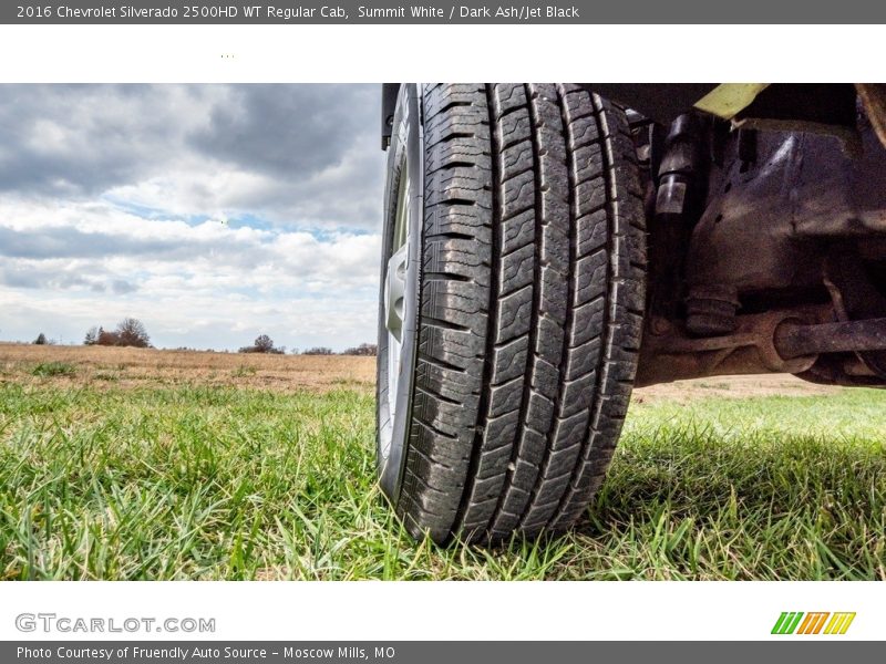 Summit White / Dark Ash/Jet Black 2016 Chevrolet Silverado 2500HD WT Regular Cab