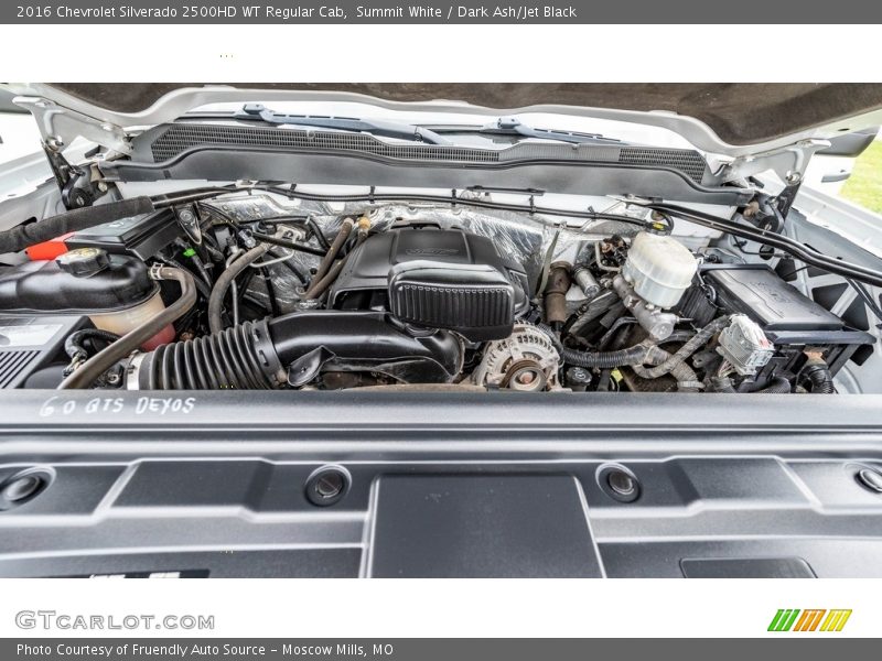  2016 Silverado 2500HD WT Regular Cab Engine - 6.0 Liter OHV 16-Valve VVT Vortec V8