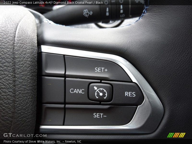 Diamond Black Crystal Pearl / Black 2022 Jeep Compass Latitude 4x4