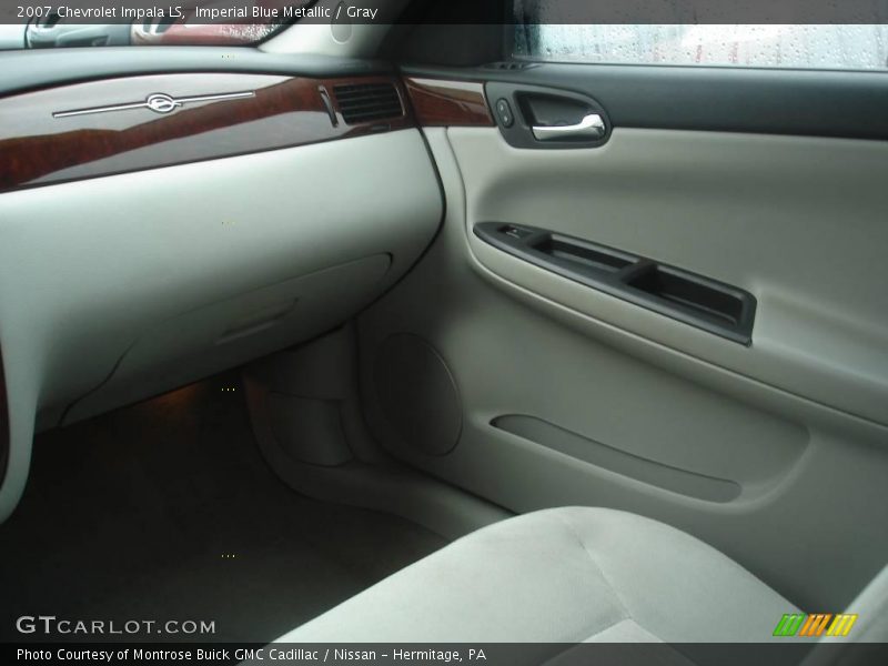 Imperial Blue Metallic / Gray 2007 Chevrolet Impala LS