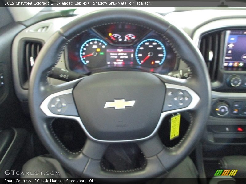 Shadow Gray Metallic / Jet Black 2019 Chevrolet Colorado LT Extended Cab 4x4