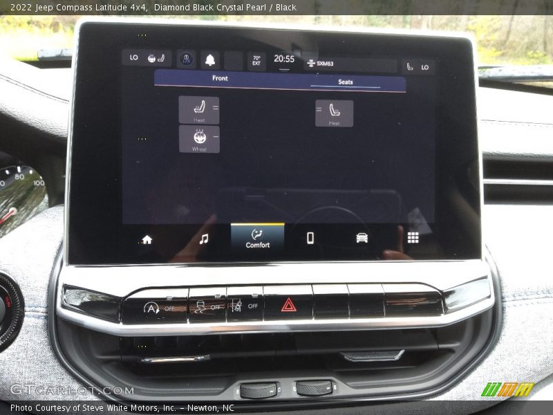 Diamond Black Crystal Pearl / Black 2022 Jeep Compass Latitude 4x4