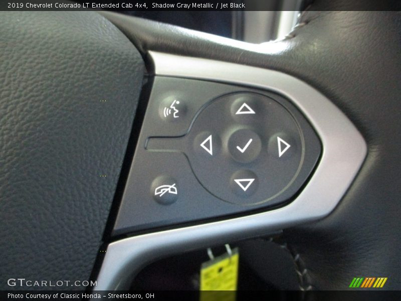 Shadow Gray Metallic / Jet Black 2019 Chevrolet Colorado LT Extended Cab 4x4