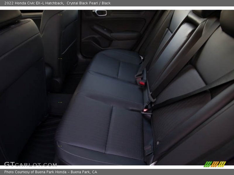 Crystal Black Pearl / Black 2022 Honda Civic EX-L Hatchback