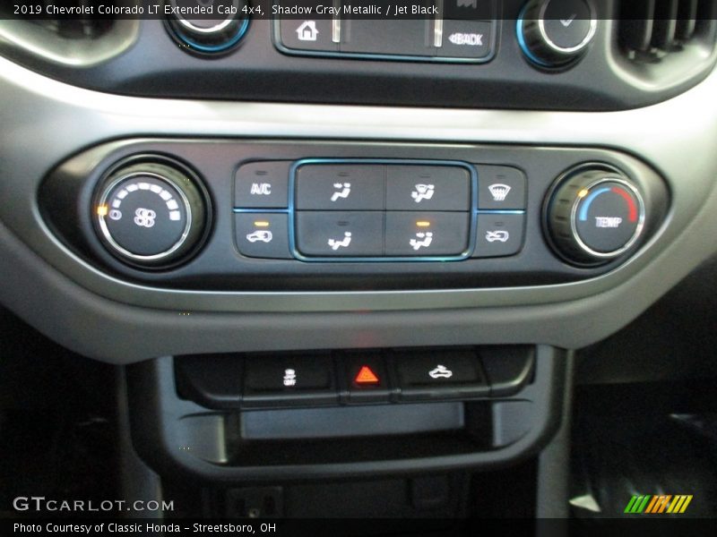 Shadow Gray Metallic / Jet Black 2019 Chevrolet Colorado LT Extended Cab 4x4
