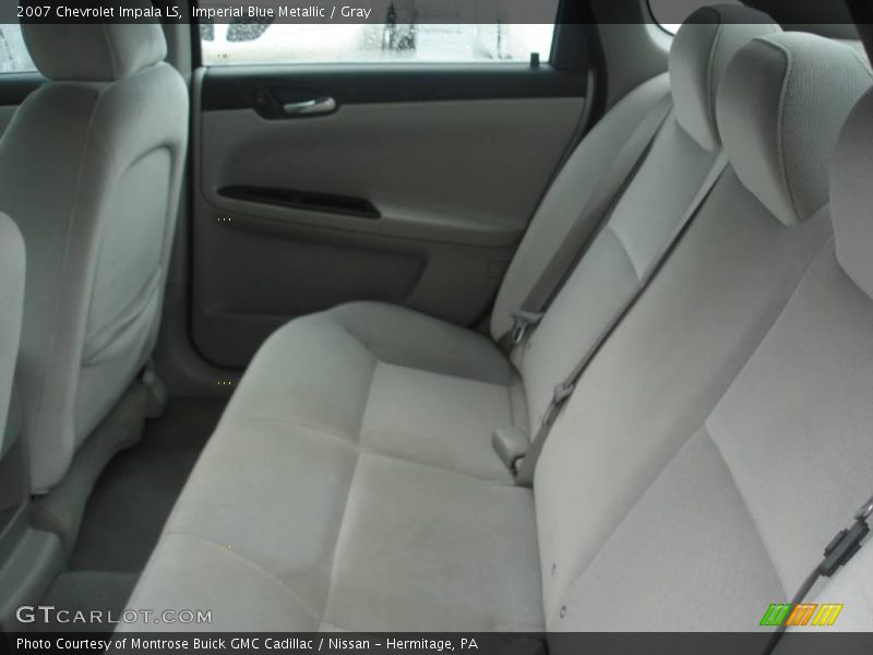 Imperial Blue Metallic / Gray 2007 Chevrolet Impala LS