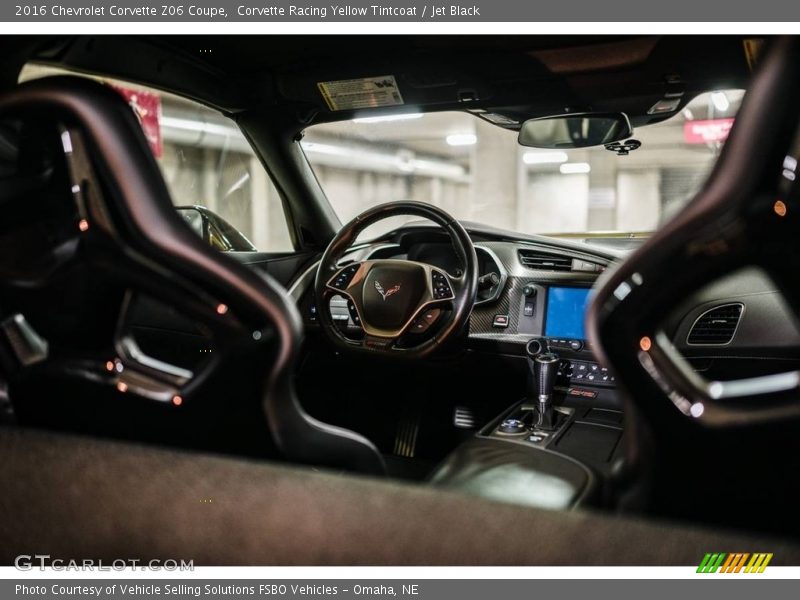 Corvette Racing Yellow Tintcoat / Jet Black 2016 Chevrolet Corvette Z06 Coupe