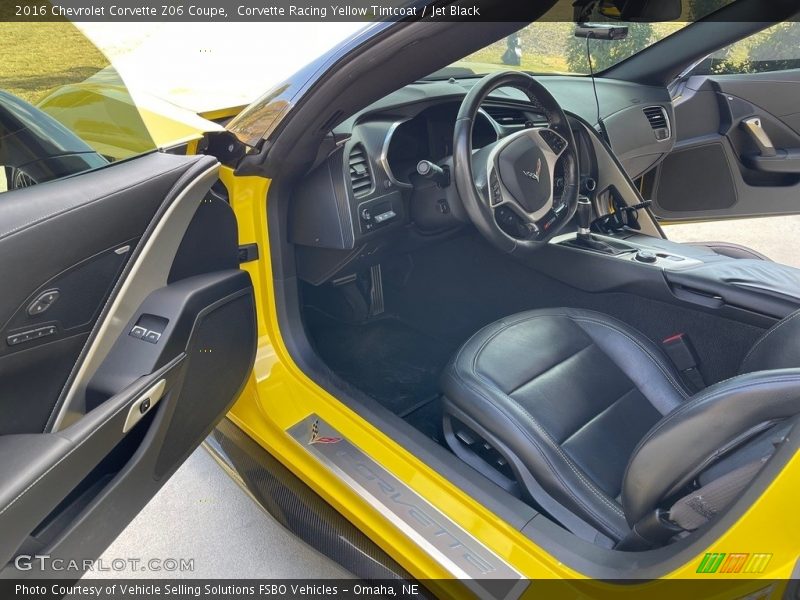  2016 Corvette Z06 Coupe Jet Black Interior