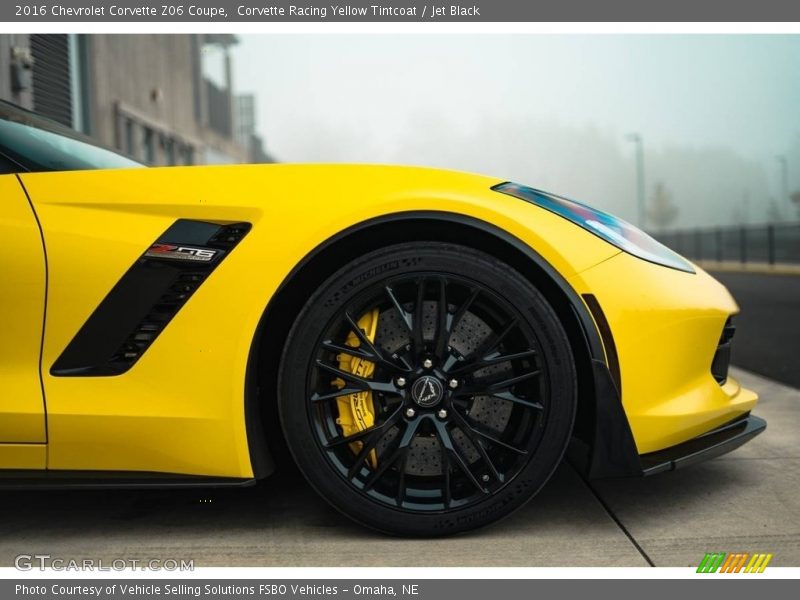 Corvette Racing Yellow Tintcoat / Jet Black 2016 Chevrolet Corvette Z06 Coupe