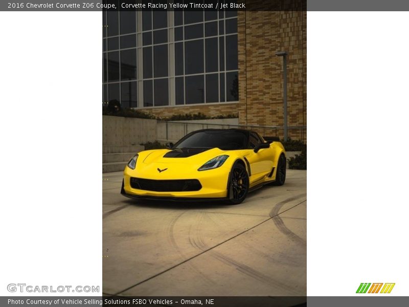 Corvette Racing Yellow Tintcoat / Jet Black 2016 Chevrolet Corvette Z06 Coupe
