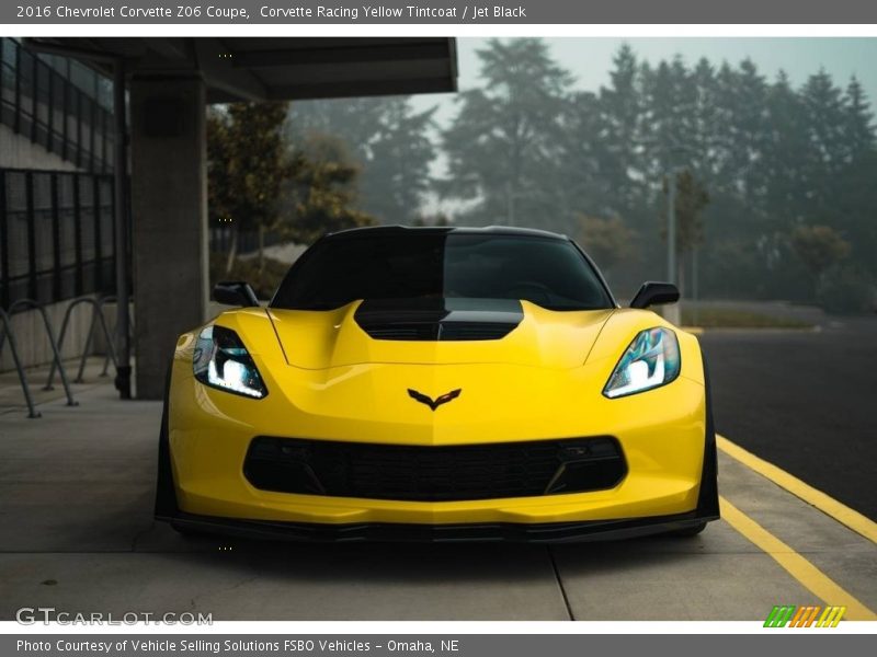 Corvette Racing Yellow Tintcoat / Jet Black 2016 Chevrolet Corvette Z06 Coupe