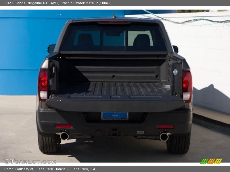 Pacific Pewter Metallic / Black 2023 Honda Ridgeline RTL AWD