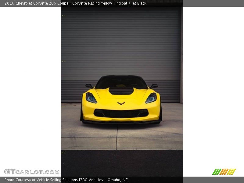 Corvette Racing Yellow Tintcoat / Jet Black 2016 Chevrolet Corvette Z06 Coupe