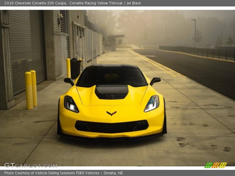 Corvette Racing Yellow Tintcoat / Jet Black 2016 Chevrolet Corvette Z06 Coupe