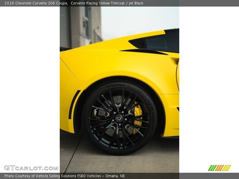 Corvette Racing Yellow Tintcoat / Jet Black 2016 Chevrolet Corvette Z06 Coupe