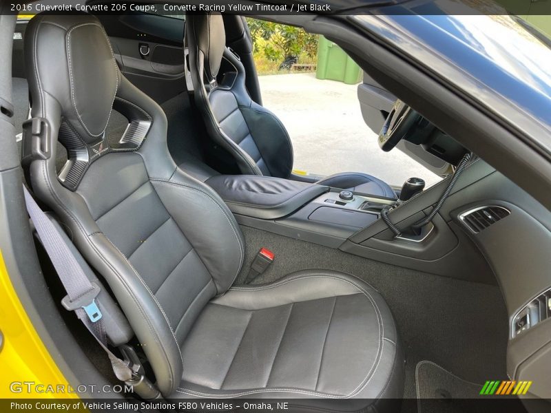 Front Seat of 2016 Corvette Z06 Coupe