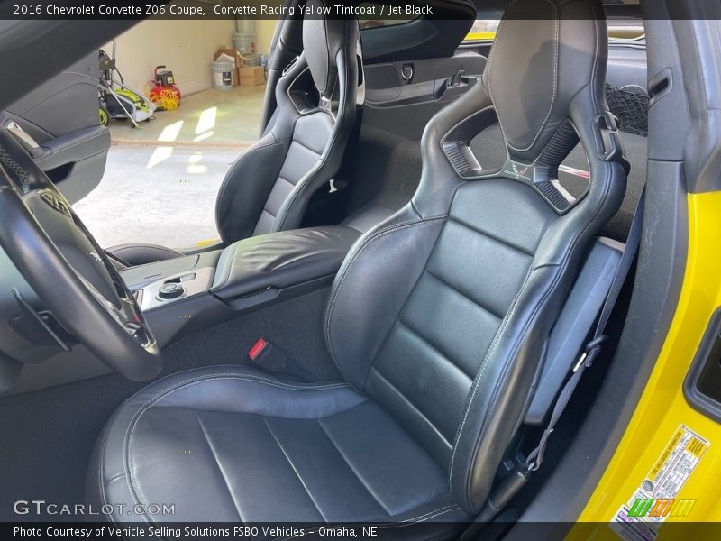 Front Seat of 2016 Corvette Z06 Coupe